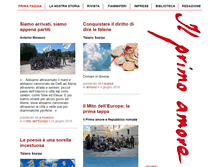 Tablet Screenshot of ilprimoamore.com